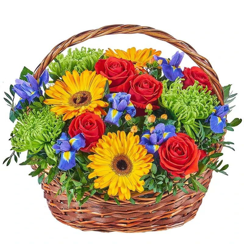 Корзина с цветами Долгожданный час
